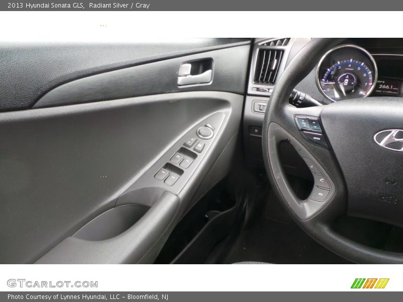 Radiant Silver / Gray 2013 Hyundai Sonata GLS
