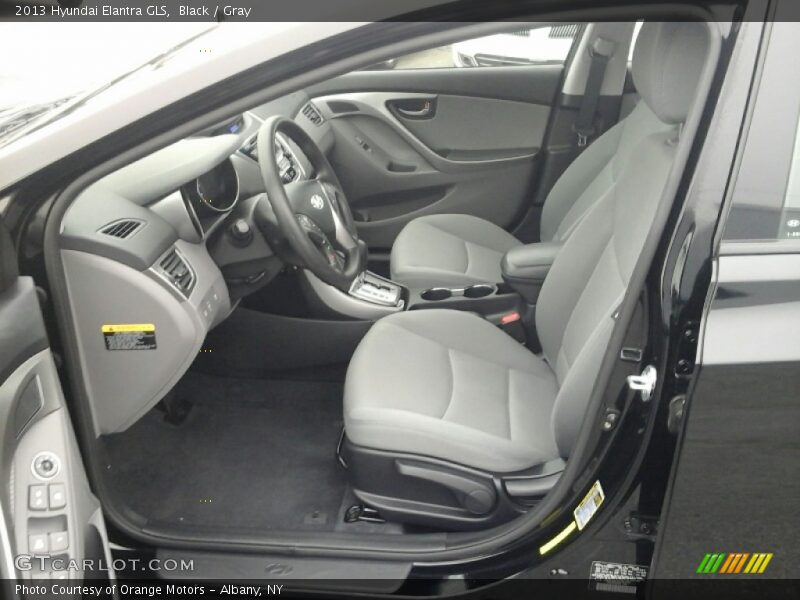 Black / Gray 2013 Hyundai Elantra GLS