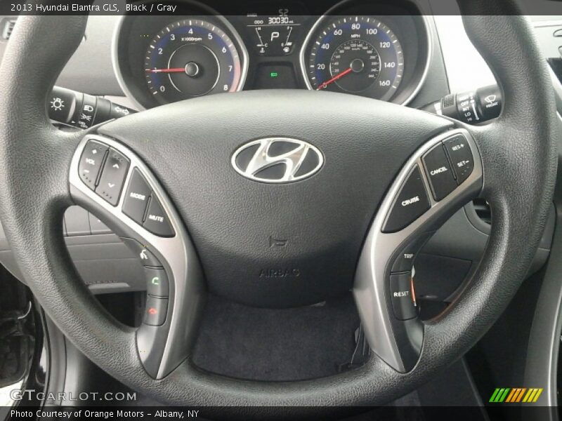 Black / Gray 2013 Hyundai Elantra GLS