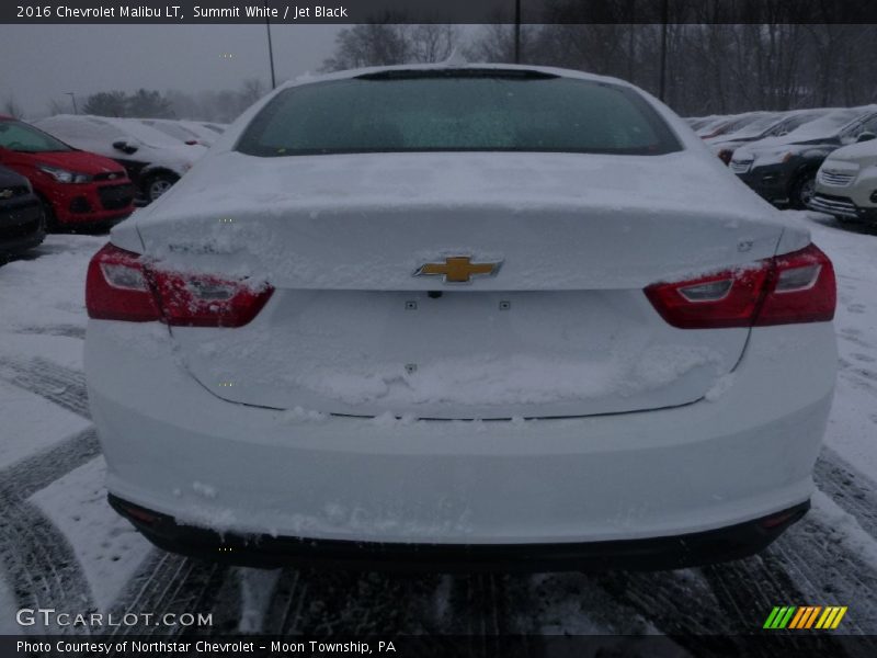 Summit White / Jet Black 2016 Chevrolet Malibu LT
