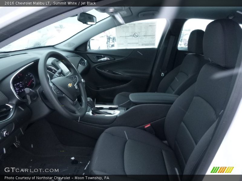 Summit White / Jet Black 2016 Chevrolet Malibu LT