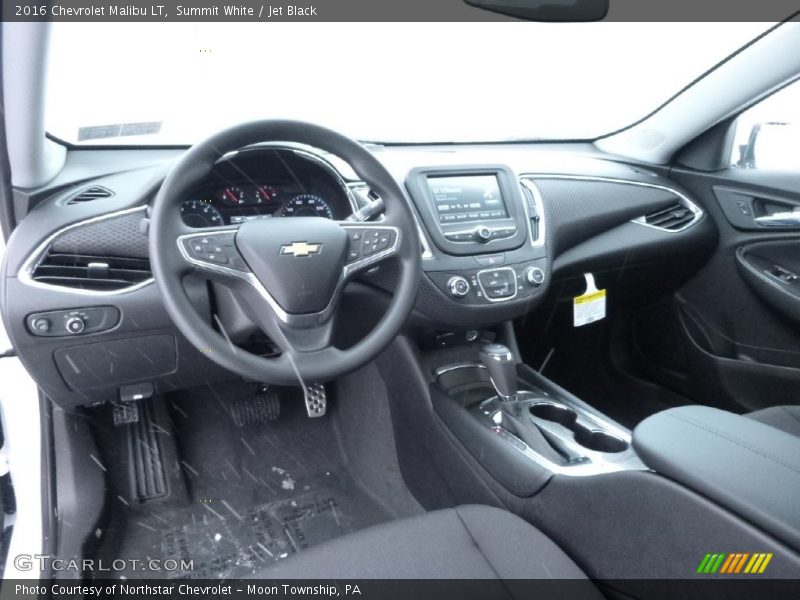 Summit White / Jet Black 2016 Chevrolet Malibu LT