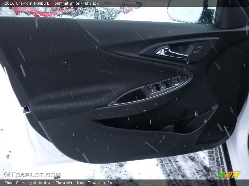 Summit White / Jet Black 2016 Chevrolet Malibu LT