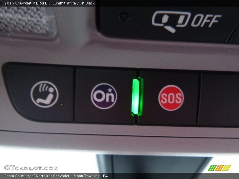 Summit White / Jet Black 2016 Chevrolet Malibu LT