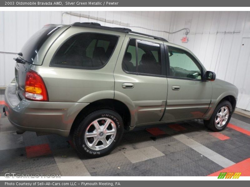 Silver Green Metallic / Pewter 2003 Oldsmobile Bravada AWD