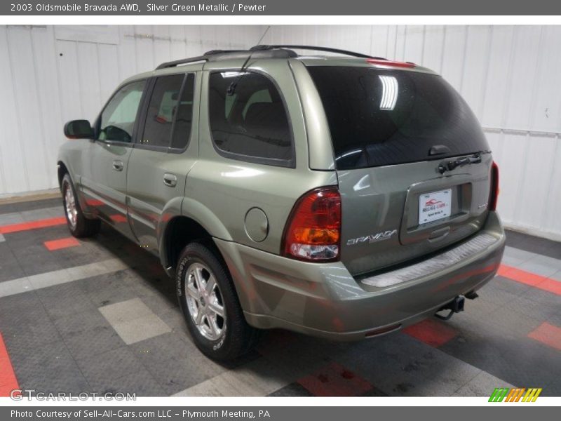 Silver Green Metallic / Pewter 2003 Oldsmobile Bravada AWD