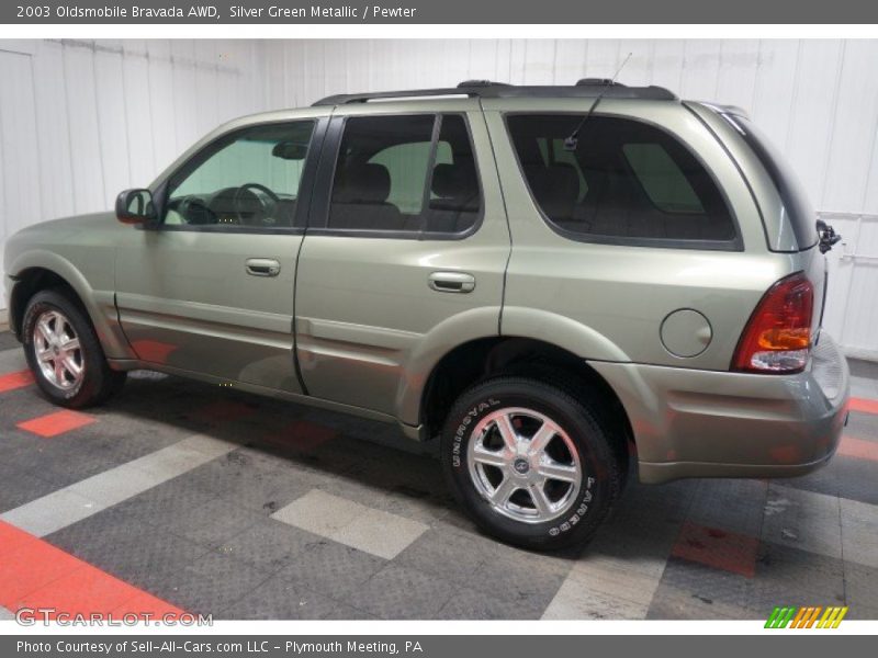 Silver Green Metallic / Pewter 2003 Oldsmobile Bravada AWD