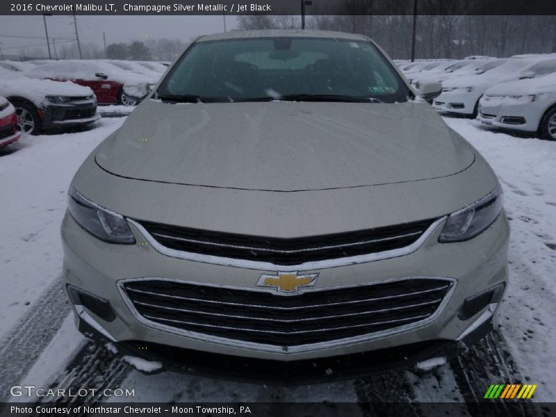 Champagne Silver Metallic / Jet Black 2016 Chevrolet Malibu LT