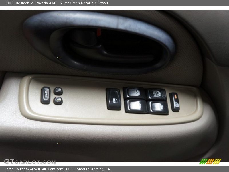 Silver Green Metallic / Pewter 2003 Oldsmobile Bravada AWD