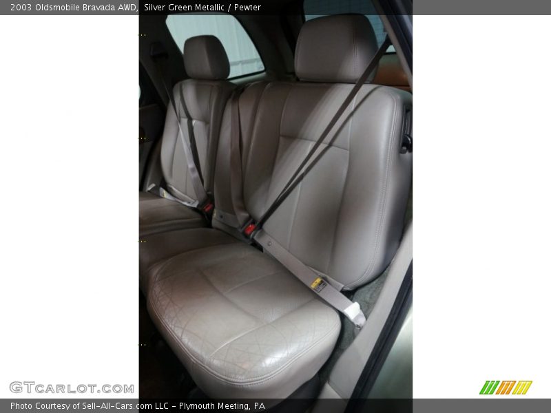 Silver Green Metallic / Pewter 2003 Oldsmobile Bravada AWD