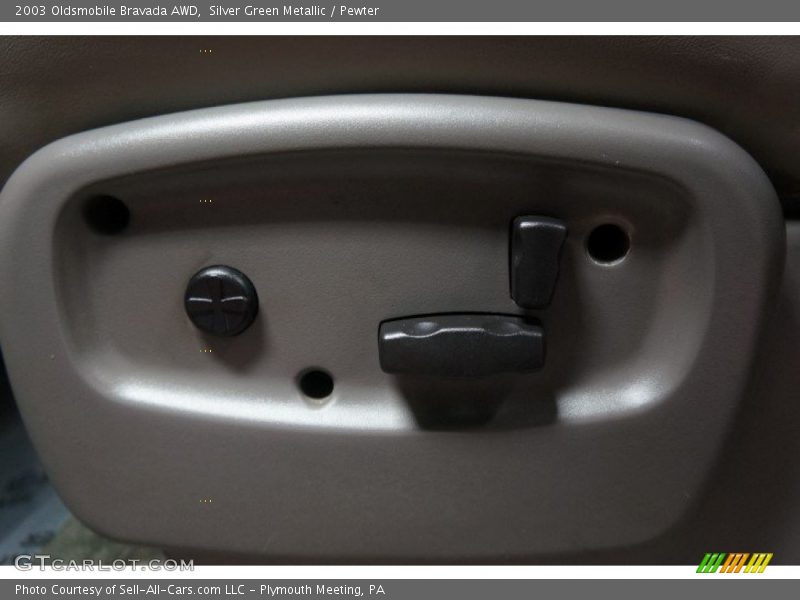 Silver Green Metallic / Pewter 2003 Oldsmobile Bravada AWD