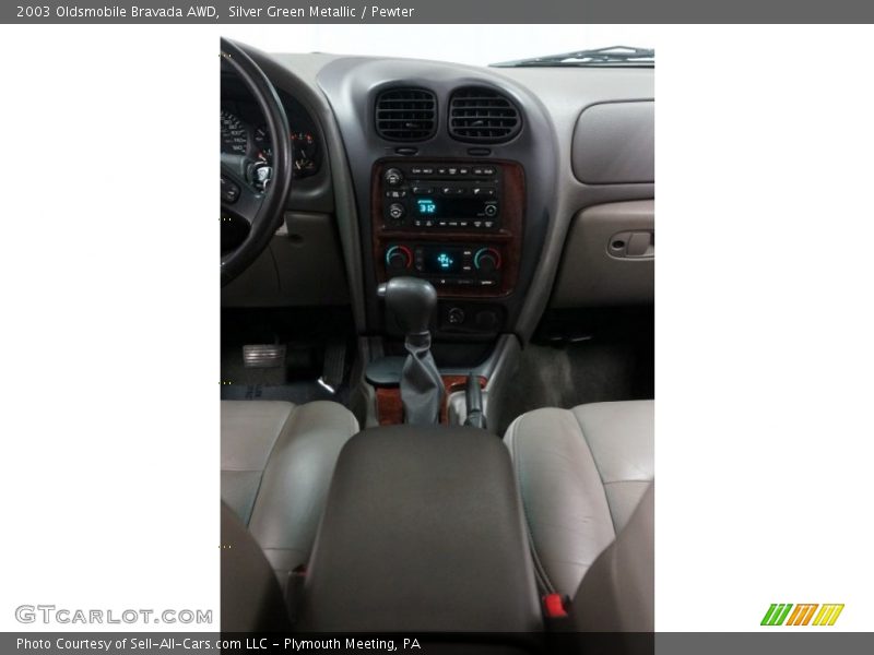 Silver Green Metallic / Pewter 2003 Oldsmobile Bravada AWD