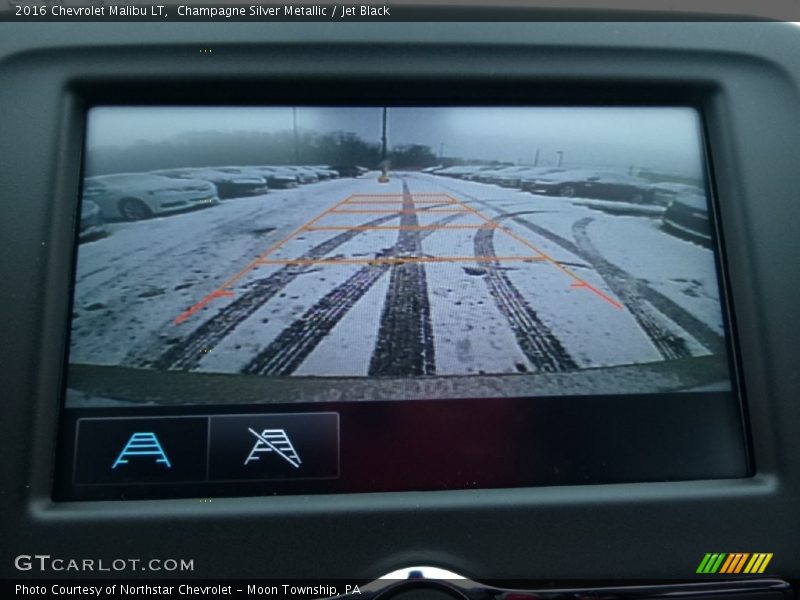 Champagne Silver Metallic / Jet Black 2016 Chevrolet Malibu LT