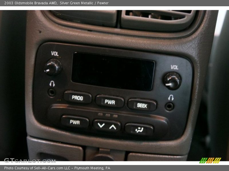Silver Green Metallic / Pewter 2003 Oldsmobile Bravada AWD
