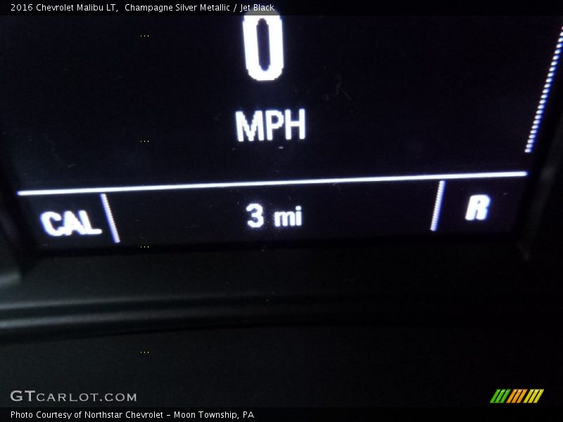Champagne Silver Metallic / Jet Black 2016 Chevrolet Malibu LT