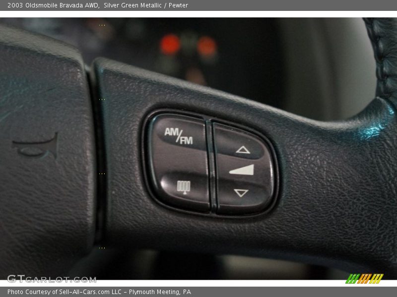 Silver Green Metallic / Pewter 2003 Oldsmobile Bravada AWD