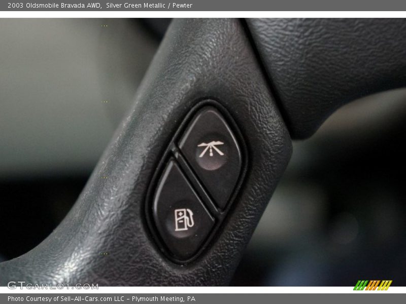 Silver Green Metallic / Pewter 2003 Oldsmobile Bravada AWD
