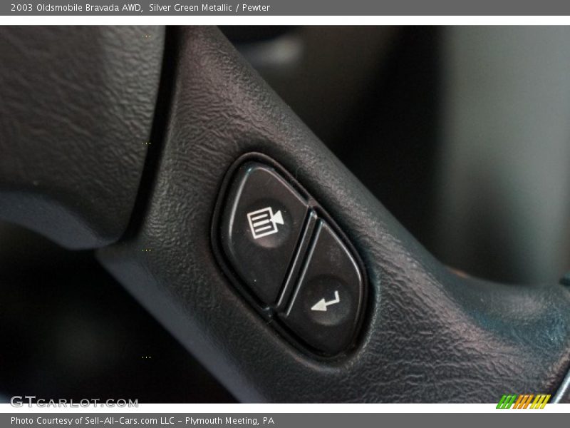 Silver Green Metallic / Pewter 2003 Oldsmobile Bravada AWD