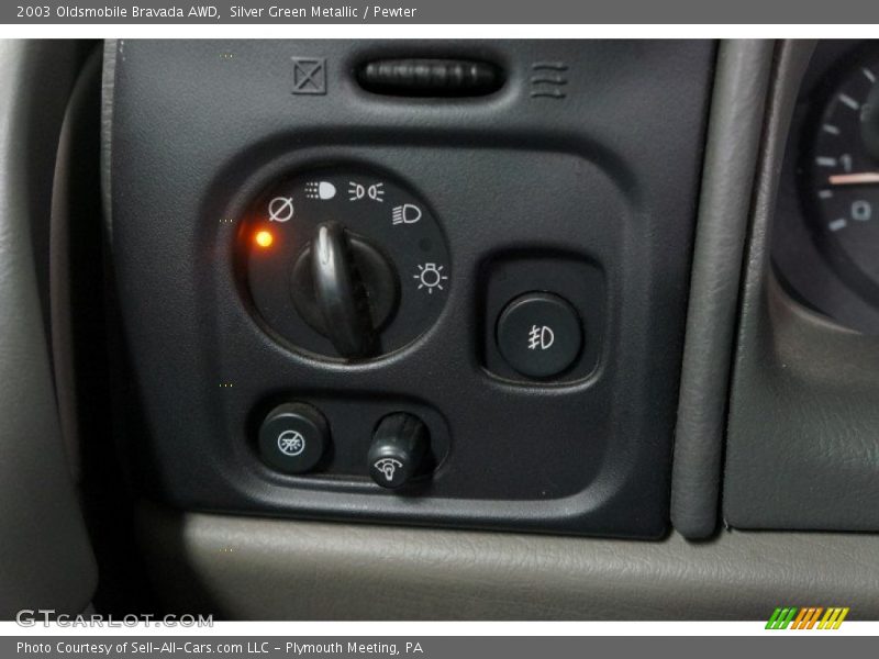 Silver Green Metallic / Pewter 2003 Oldsmobile Bravada AWD