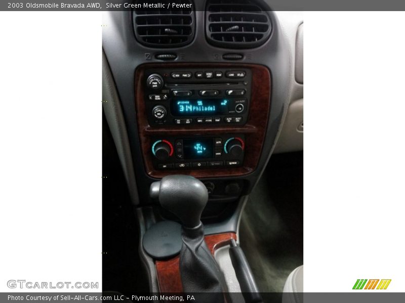 Silver Green Metallic / Pewter 2003 Oldsmobile Bravada AWD