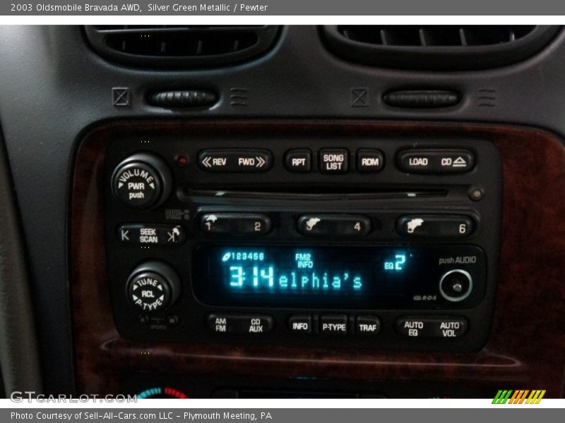 Silver Green Metallic / Pewter 2003 Oldsmobile Bravada AWD