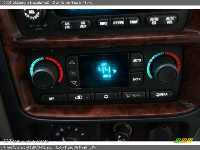 Silver Green Metallic / Pewter 2003 Oldsmobile Bravada AWD