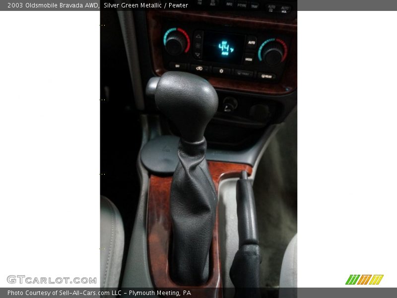 Silver Green Metallic / Pewter 2003 Oldsmobile Bravada AWD