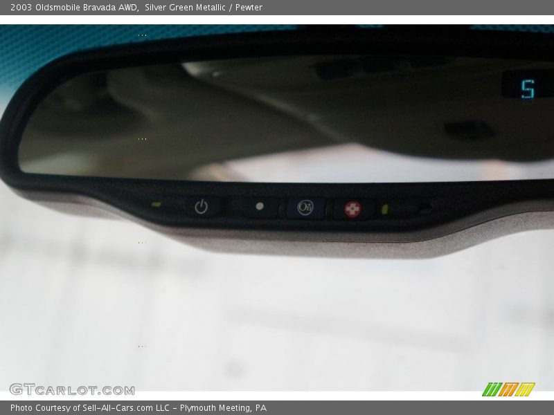 Silver Green Metallic / Pewter 2003 Oldsmobile Bravada AWD