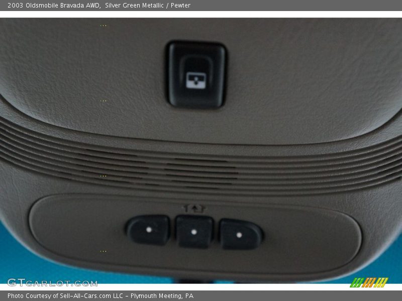 Silver Green Metallic / Pewter 2003 Oldsmobile Bravada AWD