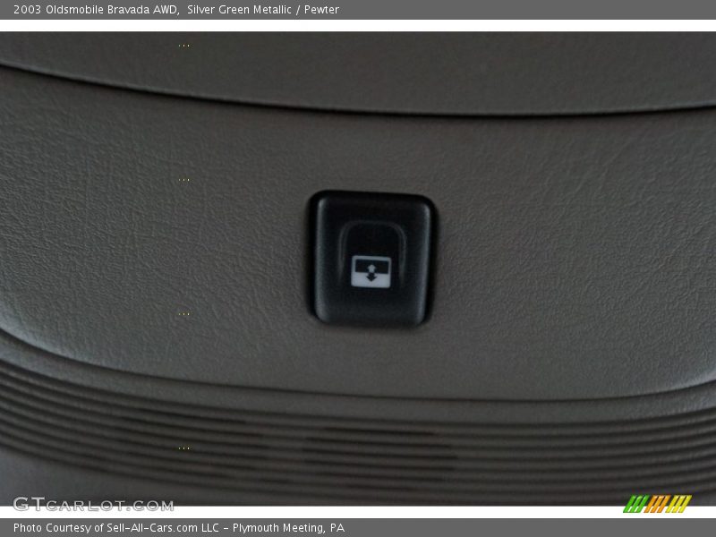 Silver Green Metallic / Pewter 2003 Oldsmobile Bravada AWD