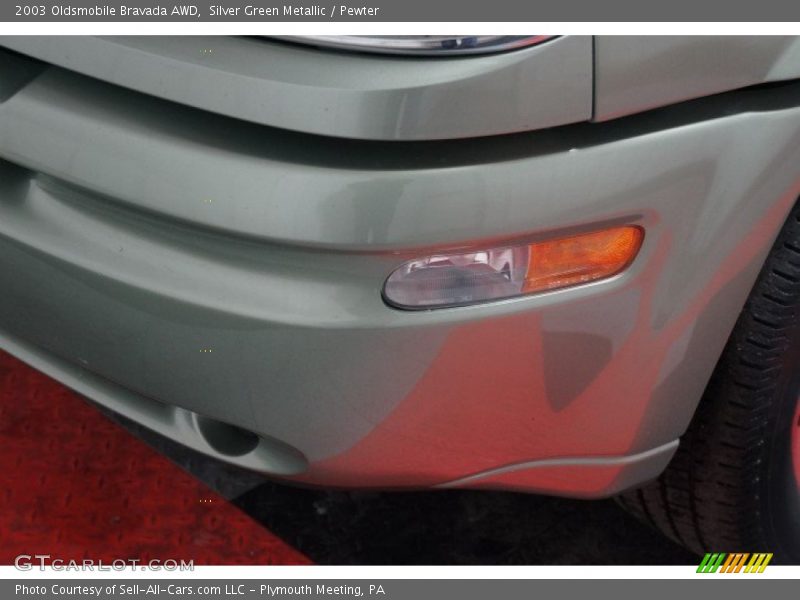 Silver Green Metallic / Pewter 2003 Oldsmobile Bravada AWD