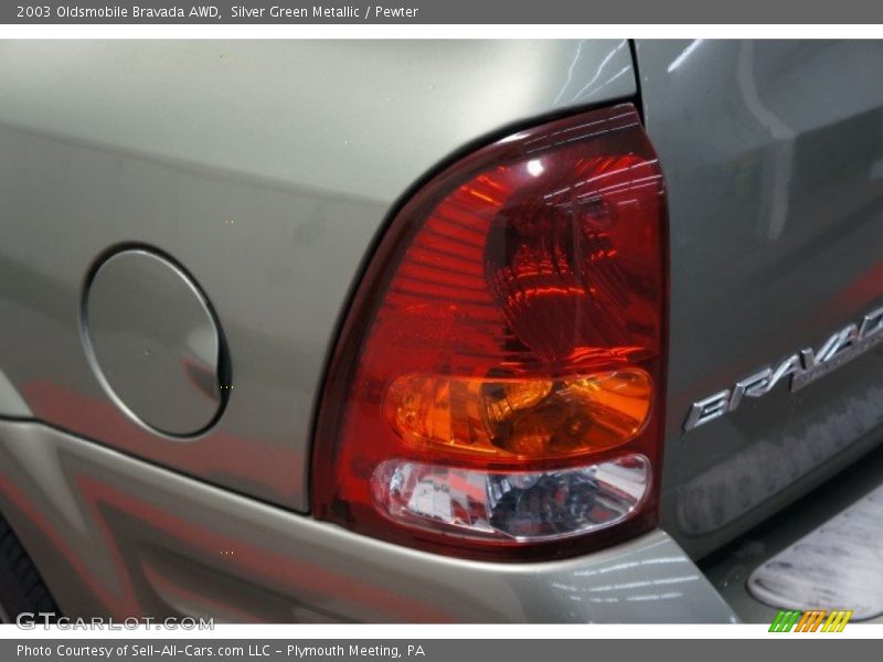 Silver Green Metallic / Pewter 2003 Oldsmobile Bravada AWD