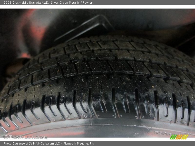 Silver Green Metallic / Pewter 2003 Oldsmobile Bravada AWD