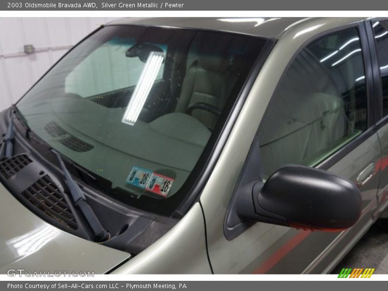 Silver Green Metallic / Pewter 2003 Oldsmobile Bravada AWD