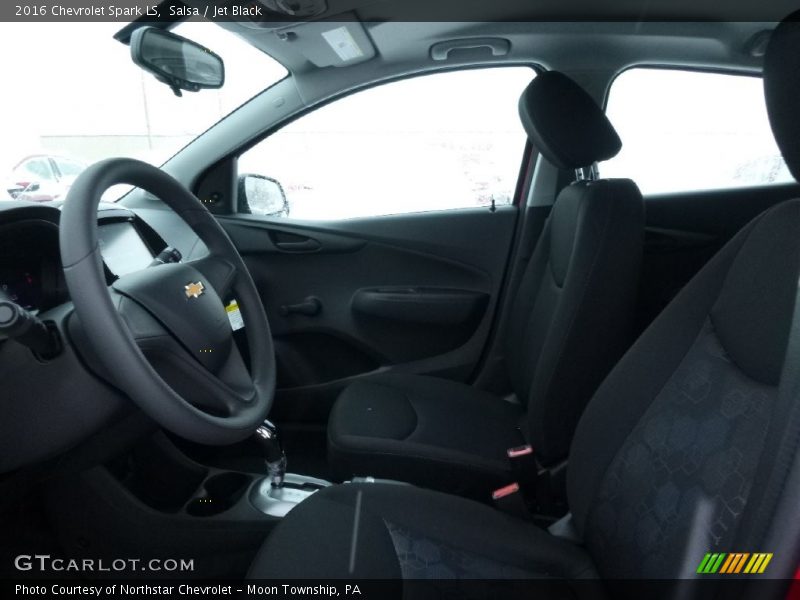 Salsa / Jet Black 2016 Chevrolet Spark LS