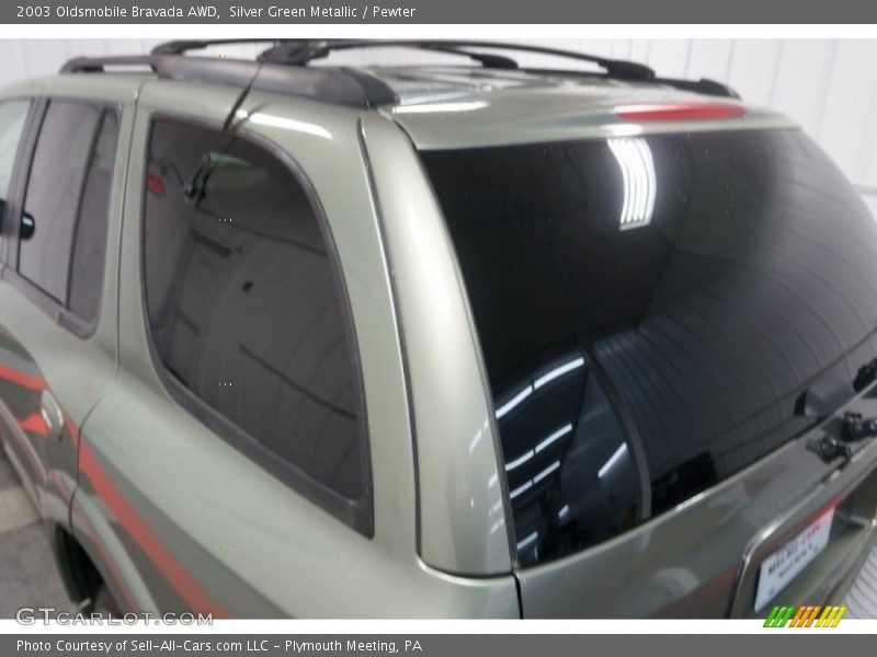 Silver Green Metallic / Pewter 2003 Oldsmobile Bravada AWD