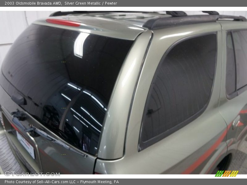Silver Green Metallic / Pewter 2003 Oldsmobile Bravada AWD