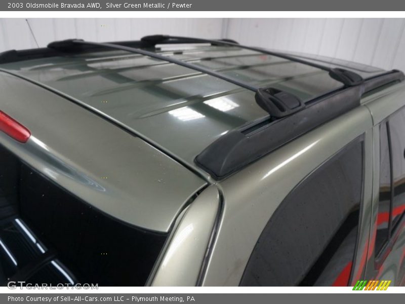 Silver Green Metallic / Pewter 2003 Oldsmobile Bravada AWD
