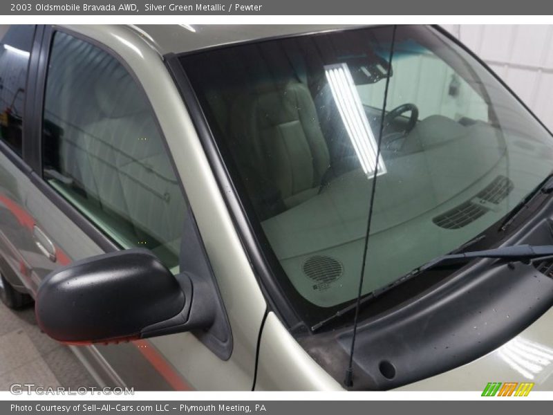 Silver Green Metallic / Pewter 2003 Oldsmobile Bravada AWD