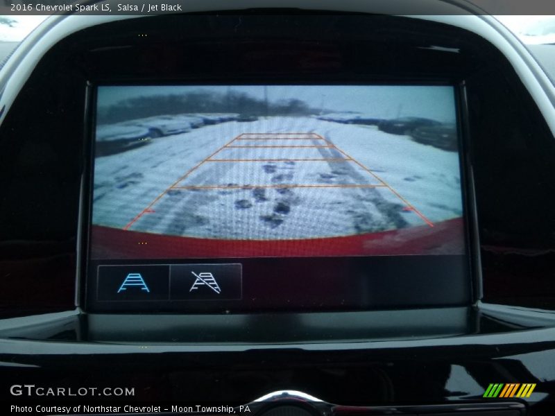 Salsa / Jet Black 2016 Chevrolet Spark LS
