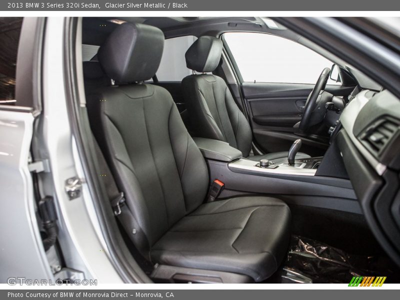 Glacier Silver Metallic / Black 2013 BMW 3 Series 320i Sedan