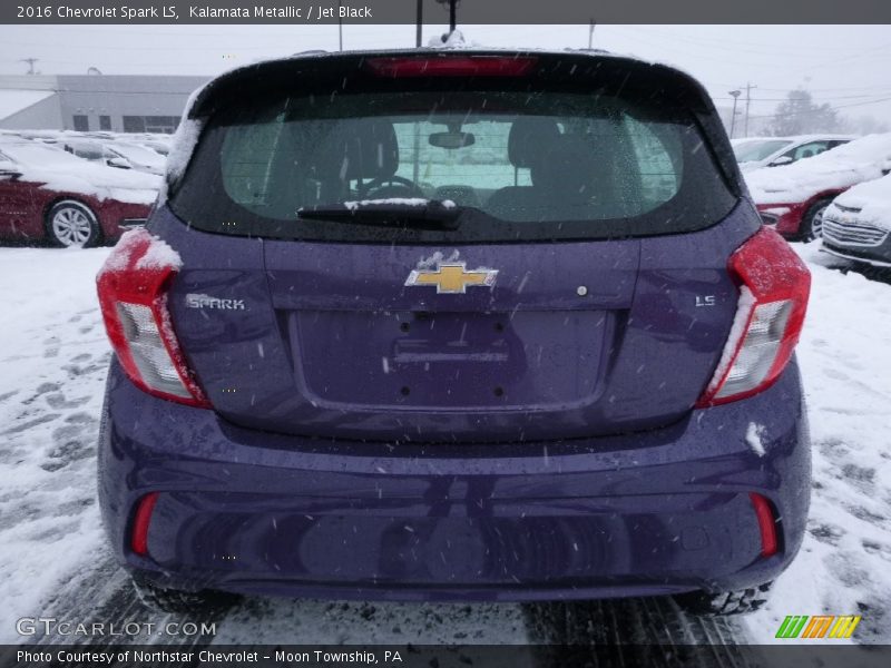 Kalamata Metallic / Jet Black 2016 Chevrolet Spark LS
