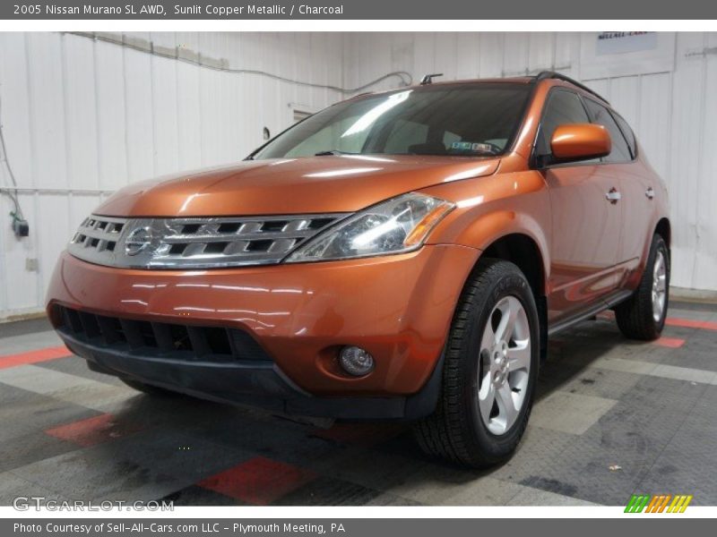 Sunlit Copper Metallic / Charcoal 2005 Nissan Murano SL AWD