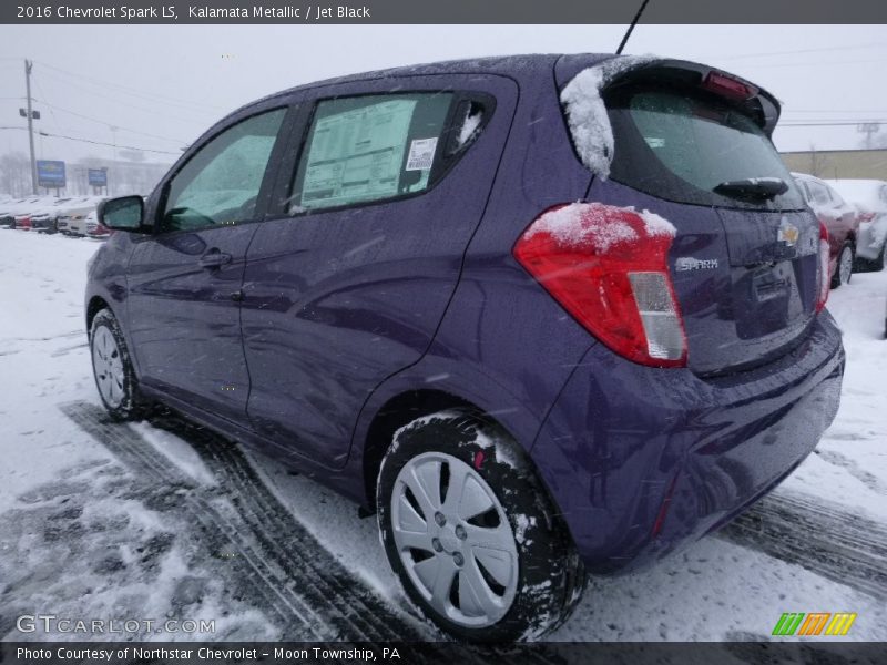Kalamata Metallic / Jet Black 2016 Chevrolet Spark LS