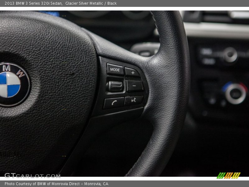 Glacier Silver Metallic / Black 2013 BMW 3 Series 320i Sedan