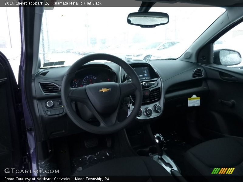 Kalamata Metallic / Jet Black 2016 Chevrolet Spark LS