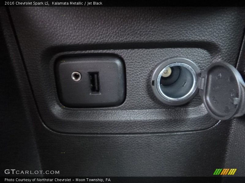 Kalamata Metallic / Jet Black 2016 Chevrolet Spark LS