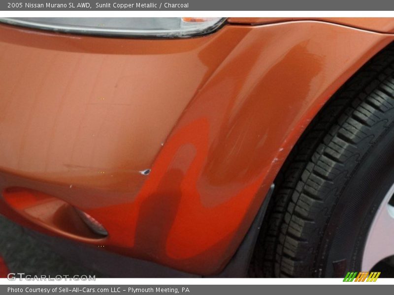 Sunlit Copper Metallic / Charcoal 2005 Nissan Murano SL AWD