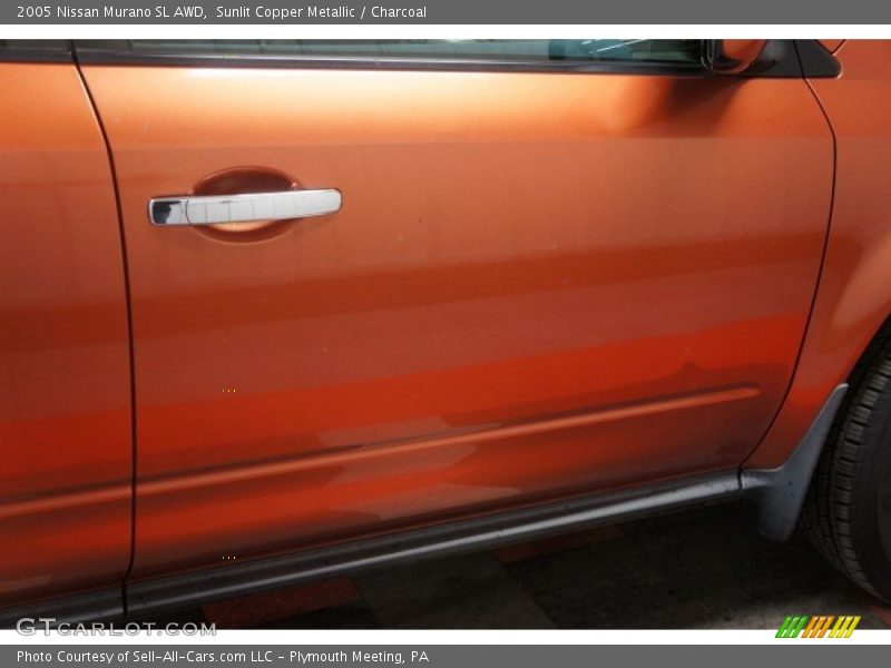 Sunlit Copper Metallic / Charcoal 2005 Nissan Murano SL AWD