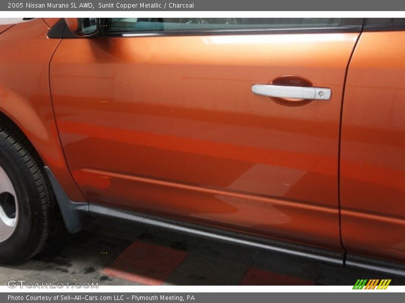 Sunlit Copper Metallic / Charcoal 2005 Nissan Murano SL AWD
